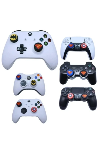 Ps5/ps4/ps3/xbox One/one X/one S/series X/series S 3d Mario Analog Koruyucu - 4