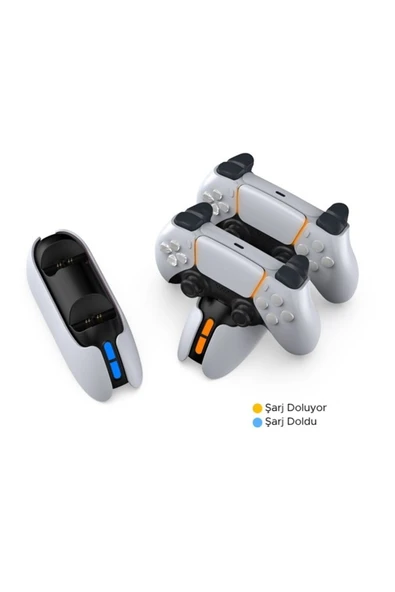 Playstation 5 Dualsense Oyun Kolu Şarj Istasyonu - Resim 11