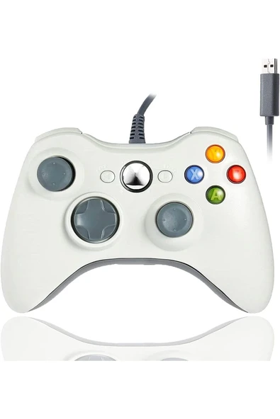 360 Usb Kablolu Oyuncu Kontroller Geliştirilmiş Ergonomik Tasarım - Resim 6