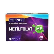 Osende Metilfolat 30 Tablet ürün görseli