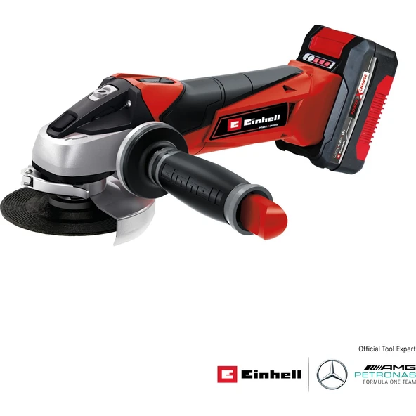 Einhell TE-AG 18/115 Li Kit (1x4,0 Ah), Akülü Avuç Taşlama - 2
