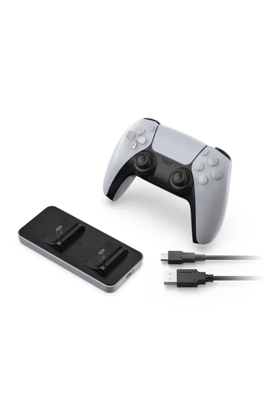 Ps5 Charging Dock Playstation Şarj Istasyonu Şarj Standı - Resim 12