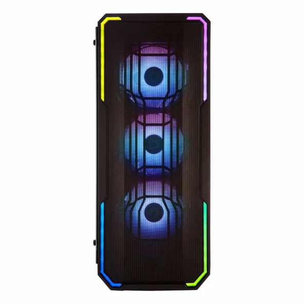 BitFenix Enso Mesh USB 3.2 ARGB eATX Mid Tower Siyah Kasa - Resim 2