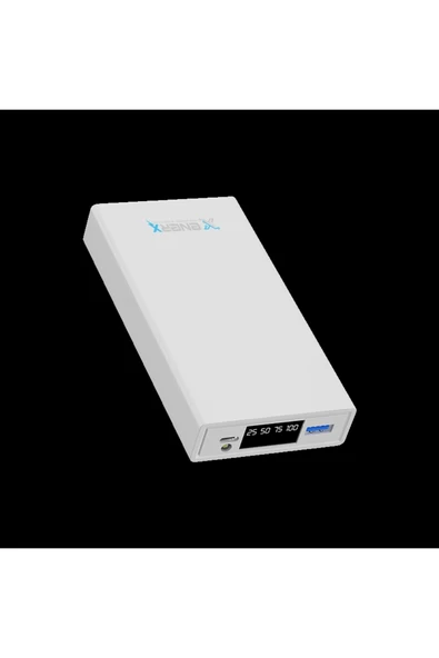 ENERX Powerbank 20000 mAh 22.5 Watt Led Göstergeli ENR-P2025DT siyah-Beyaz - 4