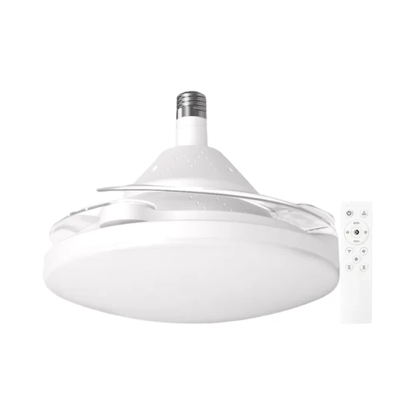 Cata 82W 3 Farklı Renk Modlu Dolunay Fan Led Ampul (Hayalet Pervaneli) E27 Duy