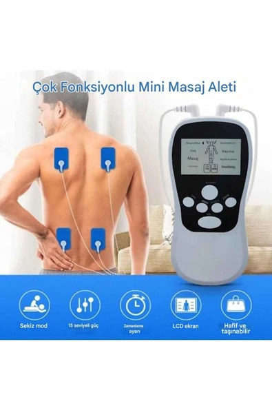 Taşınabilir Elektrikli Vücut Masaj Cihazı - 5