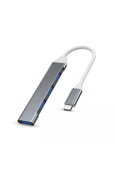Type-c 4 Port Usb 3.1 Hub Çevirici Çoğaltıcı ürün görseli 1