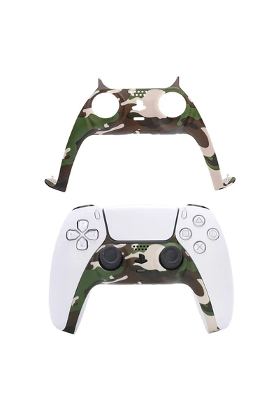 Ps5 Dualsense Oyun Kolu Kamuflaj Dekoratif Plastik Kaplama - 5