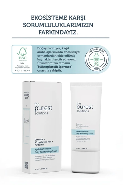 The Purest Solutions 24 Hour Effective Daily Intensiv0e Moisturizing Skin Care Cream 50 ml TPS202 - 5