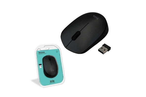 PDATeknoloji Kablosuz Mouse Siyah TR1910S - 1