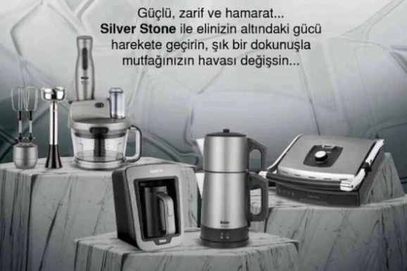 Fakir Silver Stone Serisi 4'lü Elektronik Çeyiz Seti