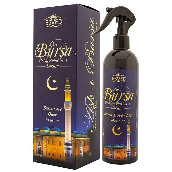 Aşk-ı Bursa Ulu Cami Oda Kokusu & Cami Kokusu Sprey 400 ml - 3