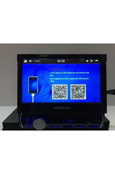 Nf-7050 7" Indash Oto Teyp Apple Car Play Android Auto - 4