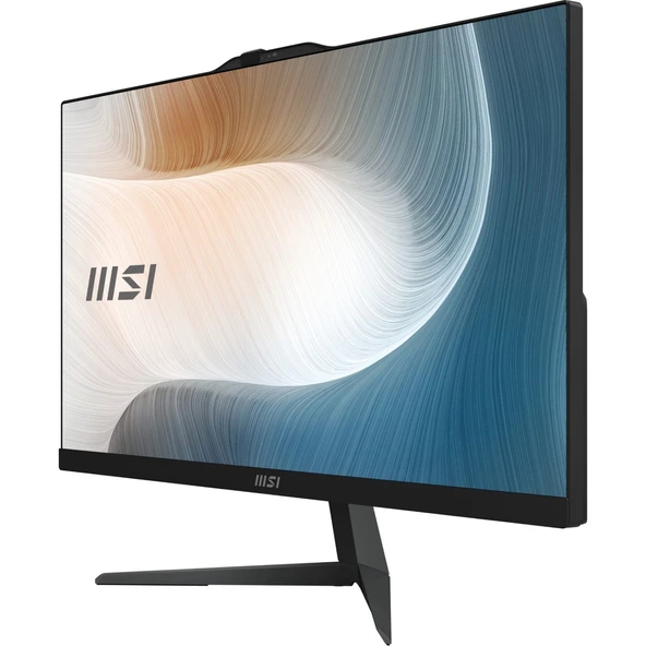 MSI MODERN AM242 12M-1894XTR 23.8 FHD 16:9 (1920X1080) I5-1235U 16GB DDR4 500GB SSD FDOS SIYAH AIO P - 2