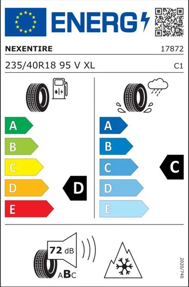 NEXEN 235/40R18 95V XL WINGUARD SPORT 2 2025 KIŞ LASTİĞİ - Resim 2