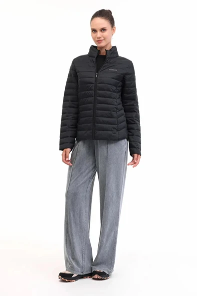 Lumberjack Padded 1sn28 Kadin Mont - Siyah - 2