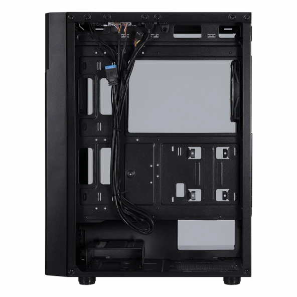 BitFenix Proton 600W 80+ White USB 3.2 FRGB ATX Mid Tower Siyah Kasa - Resim 7