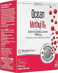 Ocean Methyl B12 Sprey 500 mcg 5 ml ürün görseli