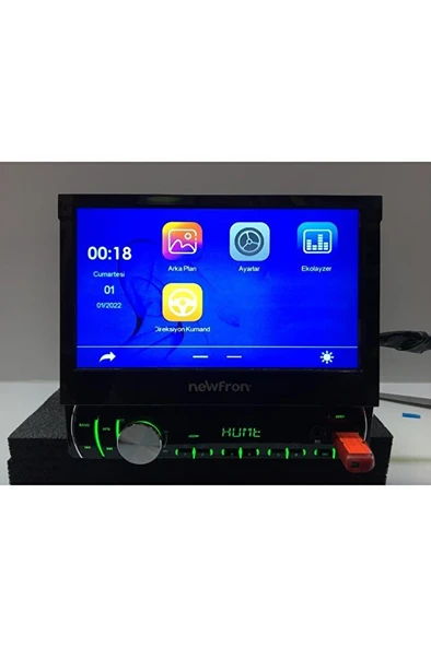 Nf-7050 7" Indash Oto Teyp Apple Car Play Android Auto - 7