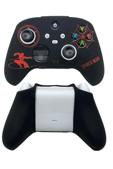 Xbox Series S/seris X 9.nesil Uyumlu Desenli Oyuncu Kolu Silikon Kılıf +Analog Silikon - Resim 4