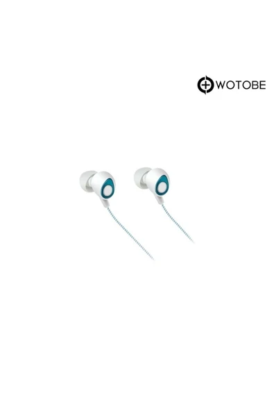 Taşınabilir 3.5 Mm Kulak Içi Kulaklık-beyaz Sarı - Resim 3