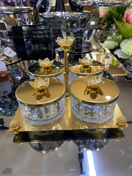 4 Lü Kapaklı Şekerlik - 1