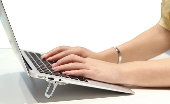 Nillkin Bolster Plus Metal Portatif Stand Laptop Yükseltici ve Tablet Tutucu - 8