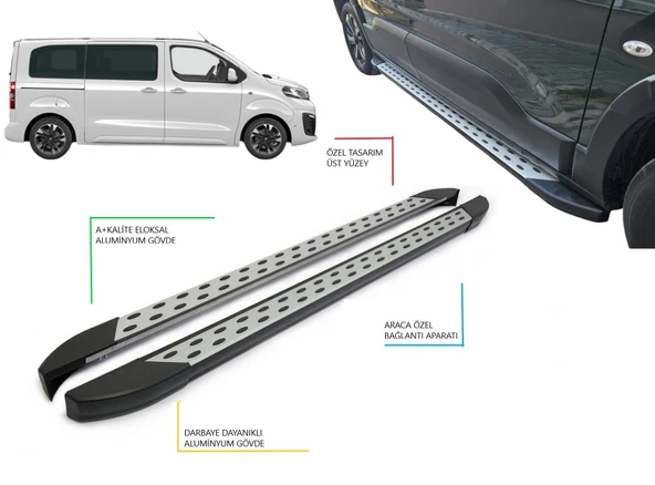 ZAFİRA LİFE CAMLI VAN KISA ŞASE  NOKTALI YAN BASAMAK 2019 2020 2021 2022 2023 2024 2025 2026 2027 ürün görseli 1