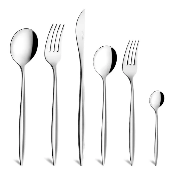 Emsan Nova 72 Parça 12 Kişilik Çatal Kaşık Bıçak Takımı Lüks Kutulu - 3