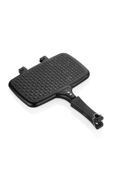 Vento Döküm Ocak Üstü Tost Makinesi – Siyah - Resim 2