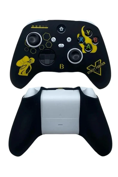 Xbox Series S/seris X 9.nesil Uyumlu Desenli Oyuncu Kolu Silikon Kılıf +Analog Silikon - Resim 2