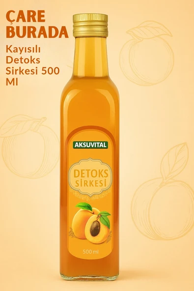 Kayısılı Detox Sirkesi 500 ml ürün görseli