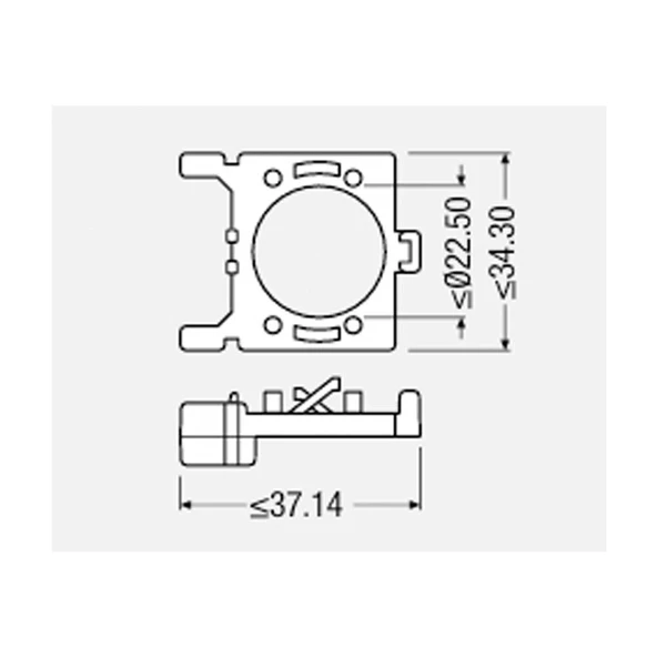 Led Xenon Adaptörü 64210DA02  H7 Tiip Uyumlu Modeller Açıklamada - Resim 2