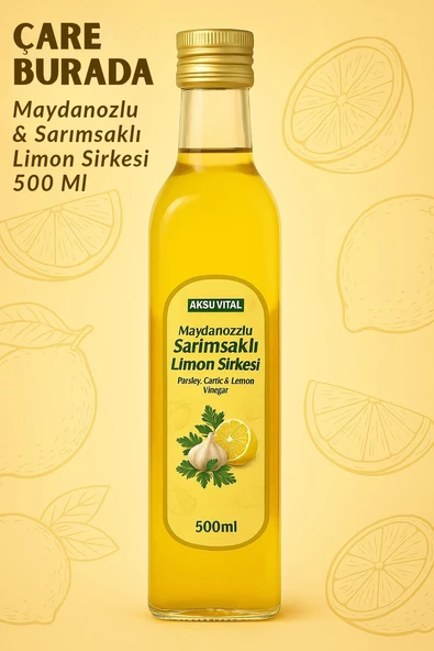 Maydanozlu & Sarımsaklı & Limon Sirkesi 500 ml ürün görseli