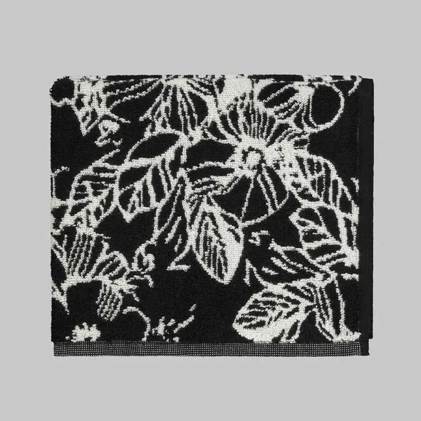 Sarev Seniorita Havlu Siyah 50x90 ürün görseli