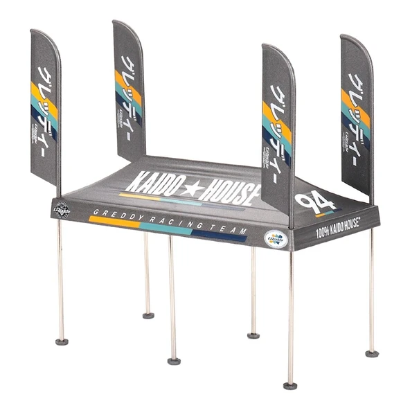 Mini GT 1:64 Kaido House GREDDY Tent V1 ürün görseli 1