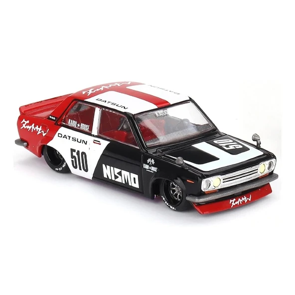 Mini GT 1:64 Kaido House Datsun Street 510 Racing V1 - Resim 2