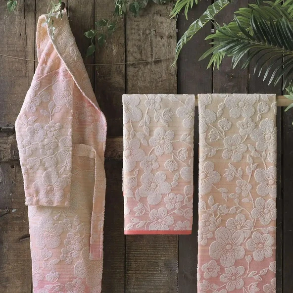 Sarev Pavlin Havlu Turuncu 80X160 - Resim 4