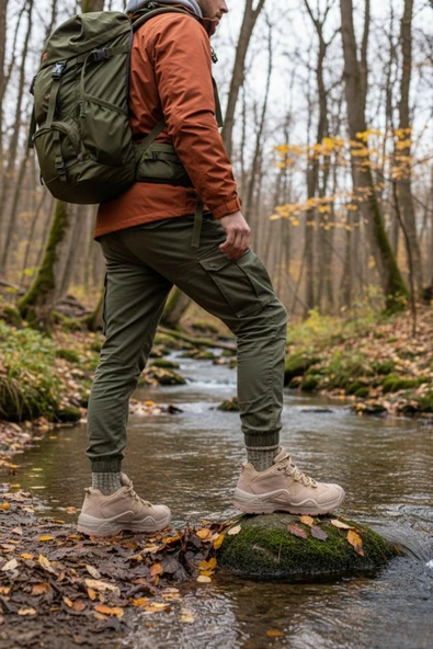 Muggo PİONEER Bağcıklı Trekking ve Günlük Outdoor Erkek Ayakkabı - 3