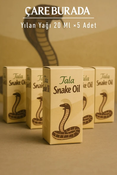 Tala - Yılan Yağı 20 Ml ×5 Adet ürün görseli