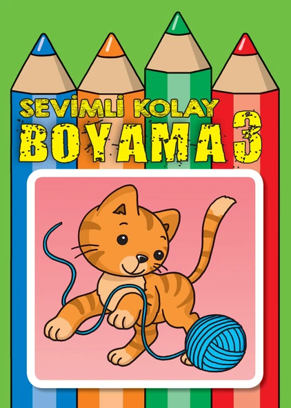 Sevimli Kolay Boyama 3 ürün görseli 1