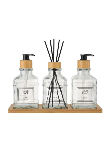 Rogan Kokuluklu Sıvı Sabunluk Seti - 3x350ML - 5