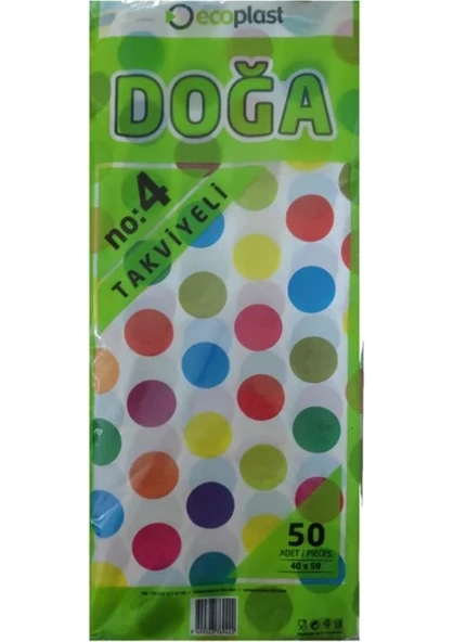 Ecoplast 4 No Çok Renkli 40*50 - 50 Adetli - Resim 4
