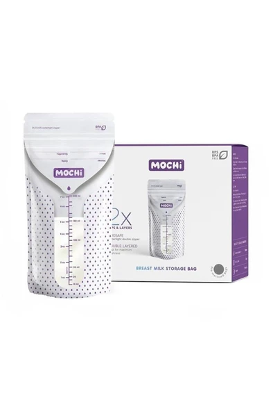 Mochi Anne Sütü Saklama Poşeti 50 Adet