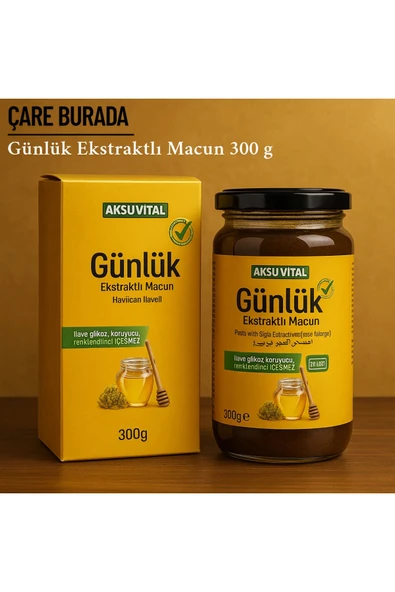 Günlük Ekstraktlı Çocuk Macunu 300 Gr (Havlıcan İlaveli) ürün görseli