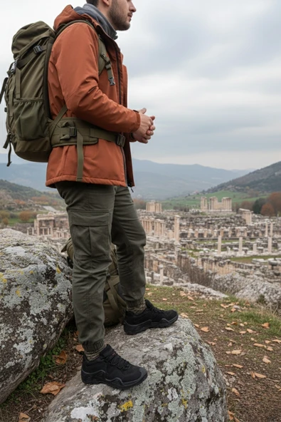 Muggo PİONEER Bağcıklı Trekking ve Günlük Outdoor Erkek Ayakkabı - 9