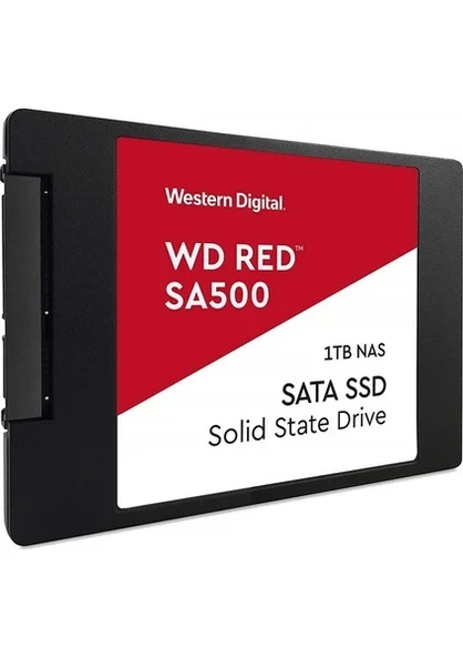 WD 2.5 RED SA500 1TB SATA III 560MB/s - 530MB/s ENTERPRISE SERVER SSD WDS100T1R0A ürün görseli 1