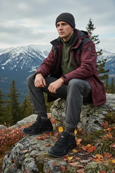 Muggo PİONEER Bağcıklı Trekking ve Günlük Outdoor Erkek Ayakkabı - 10