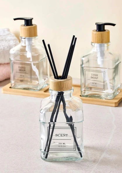 Rogan Kokuluklu Sıvı Sabunluk Seti - 3x350ML - 4