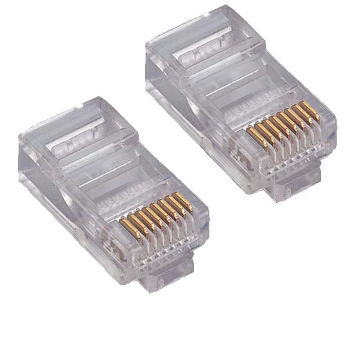 SPEED SP-U100-D CAT5-CAT6 100 Adet Rj45 Konnektör (Yeni Nesil Delikli) ürün görseli